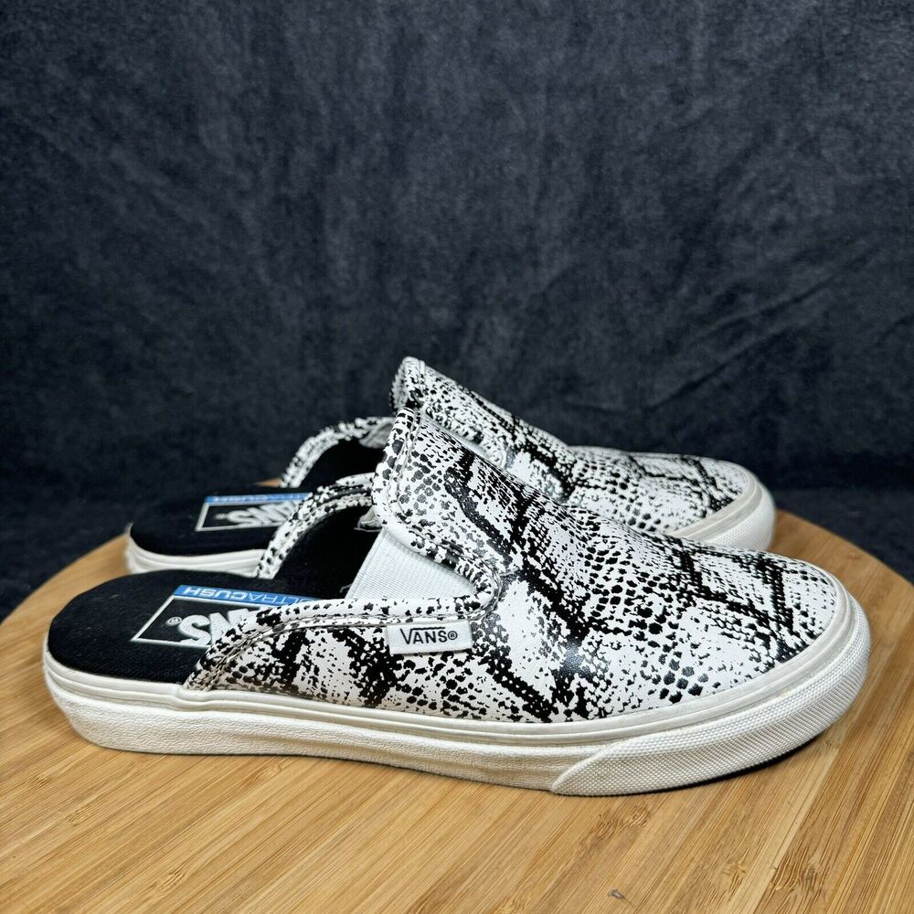 Vans Mule SF‎ Womens Slip On Shoes Snake Ultra Cush Women's Sz 6